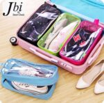 Large Capacity Colorful Travel Transparent Shoe Bag - Image 2