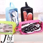 Large Capacity Colorful Travel Transparent Shoe Bag
