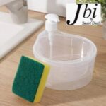 Liquid Soap Dispenser With Pump & sponge 🧽