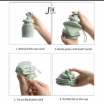 Silicone Foldable Bottle with Box - Image 4