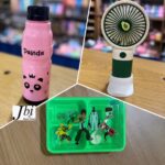 Pack Of 3 Deal Water Bottle , Lunch Box , Trending Fruit Fan