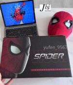 Spiderman Headgear Mask Cosplay Moving Eyes Electronic Mask - Image 5