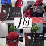 Spiderman Headgear Mask Cosplay Moving Eyes Electronic Mask