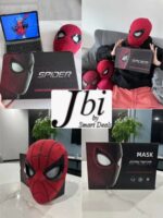 Spiderman Headgear Mask Cosplay Moving Eyes Electronic Mask