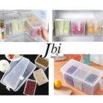 3 Section Plastic Food Storage Container - Image 3