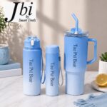 *Pack of 3pcs Multicolour Tumbler Bottle set with Shopper Packing (Mix/Random colour) - Image 2