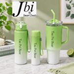 *Pack of 3pcs Multicolour Tumbler Bottle set with Shopper Packing (Mix/Random colour) - Image 4