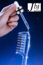 Transparent Refillable Essential Oil Hair Comb Scalp Care Applicator Brush Oil Distribution Comb - Image 2