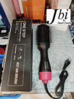 Hair Dryer Hot Air Brush Styler and Volumizer One Step Multifunction Hair Sraightener Curler Comb Electric Ion Blow Dryer Brush