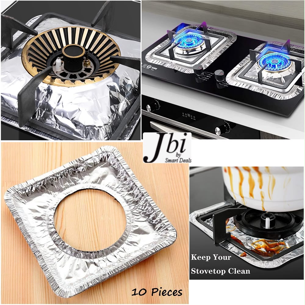 WhatsApp Image 2026-09-29 at 3.43.15 PM Silver Aluminium Foil Gas Stove Burner Covers 10Pcs - Image 1