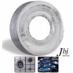 Pack of 10 - Disposable Aluminum Foil Round Gas Stove Burner Covers - Image 2