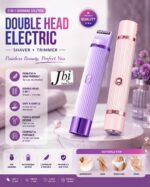 2 in 1 Dual Head Shaver Women, Electric Bikini Trimmer Wet&Dry Use Hair Removal
