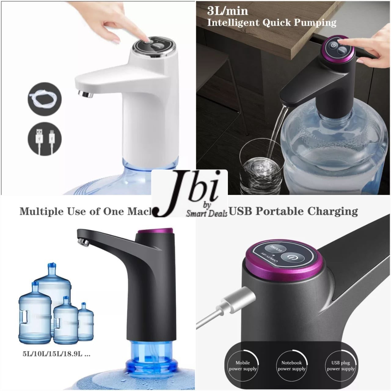 WhatsApp Image 2026-10-15 at 9.07.16 PM Touch Screen Automatic Rechargeable Water Pump - Image 1