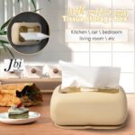 Silicone Suction Tissue Box Holder with Box Packing (Mix/Random colour) - Image 5