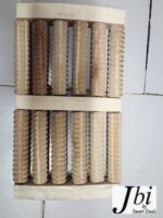 Wooden foot massager Roller, Stress Relief Wooden 4 Roller Foot Massage - Image 3