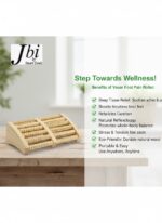 Wooden foot massager Roller, Stress Relief Wooden 4 Roller Foot Massage