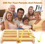 Wooden foot massager Roller, Stress Relief Wooden 4 Roller Foot Massage - Image 2